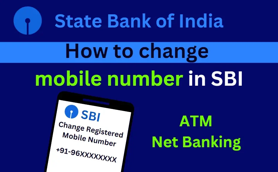 How to change mobile number in SBI