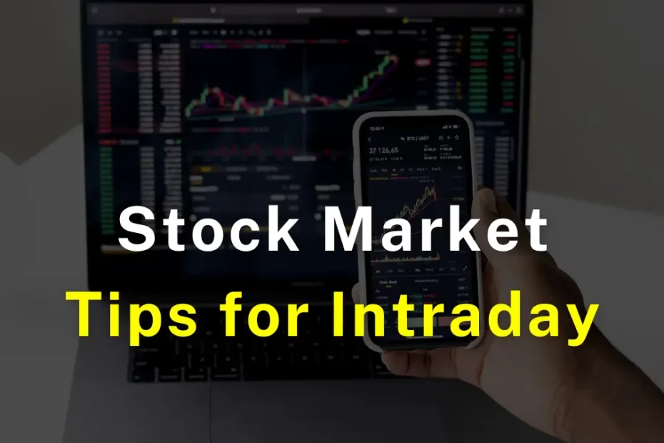Stock Market Tips for Intraday